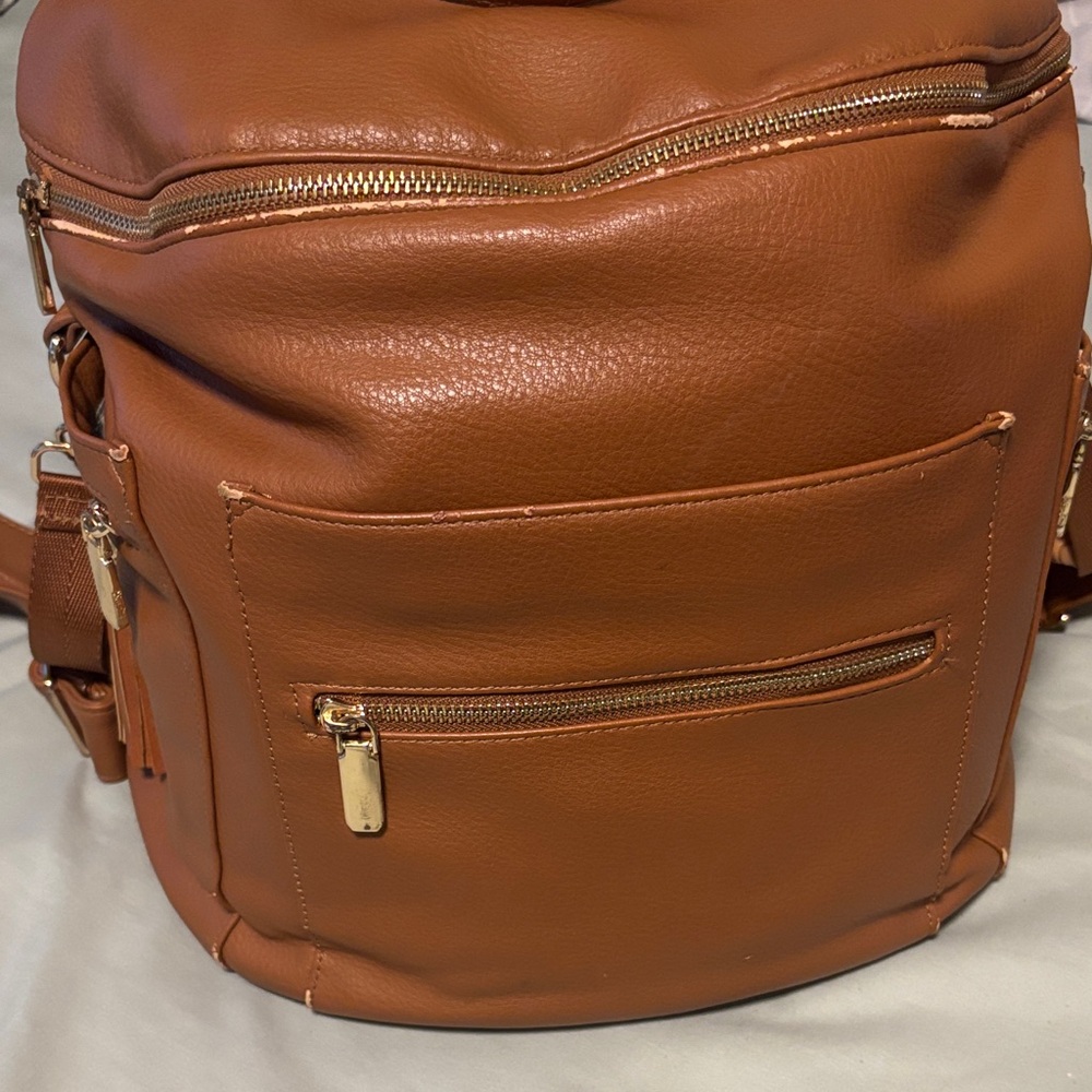 Miss Fong Vegan Leather Diaper Bag
